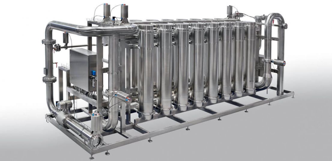 Ultrafilteration Rack Ultra filtration for the removal of particles and impurities - EUWA