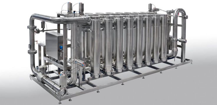 Ultrafiltration water treatment plant