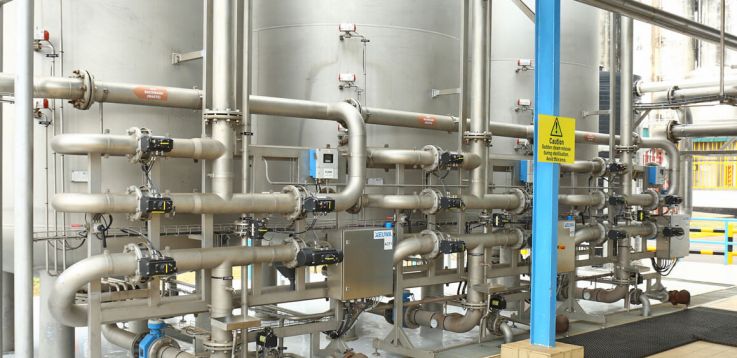 Aktivkohlefiltrationsanlage zur Wasseraufbereitung